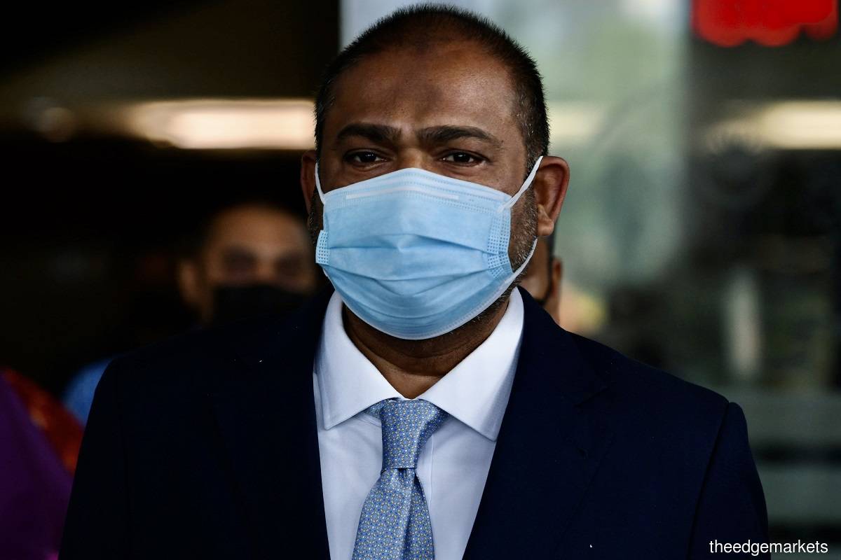 Abdul Azeez is currently on trial for three counts of accepting bribes amounting to RM5.2 million in connection with road projects in Perak and Kedah and 10 counts of money laundering involving a total of RM13.9 million which he allegedly received from Menuju Asas Sdn Bhd. (Photo by Sam Fong/The Edge)